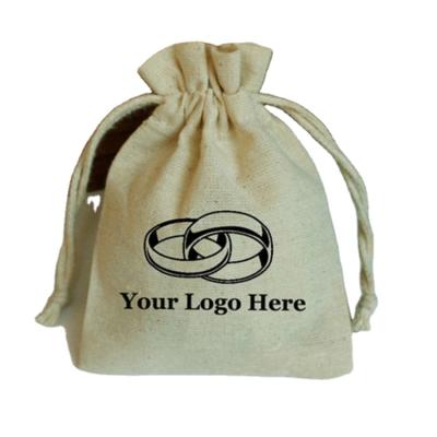 China Custom Logo Reusable Rings Pouch Bag Hot Selling Drawstring Luxury Small Gift Bags Drawstring for sale