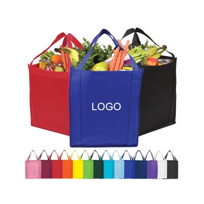 China Eco-friendly Good Quality Promotional Nonwoven Tote Bag Non Woven Carry Bags For Shopping for sale