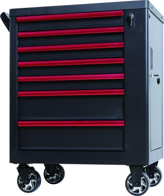 China LED Light Drawers Tool Cabinet Trolley with DIY Tool Kits and Tool Box Roll Steel Cabinet for sale