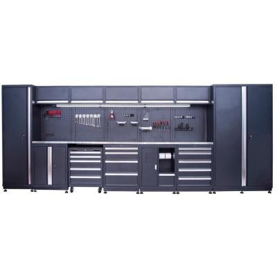 China Fashion Garage Combination Durable / Tool Steel Cabinet , Movable Multifunctional Workbench for sale