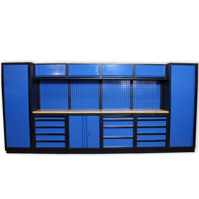 China The Assembled Heavy Duty Garage Workbench Workshop Tool Cabinet Tool Cart Workstation for sale