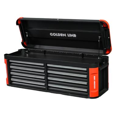 China Workshop red tool box metal 8 drawer tool storage box large for garage for sale