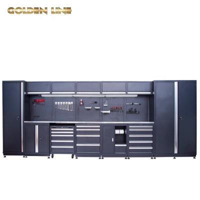 China Modular Hot New Products Industrial Metal Block Rack Tool Cabinet With Tools Work Bench for sale