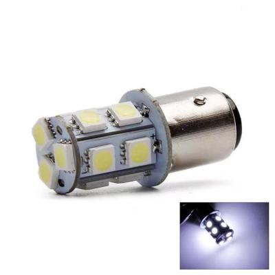 China Highlight Led Car Light 1156 BA15S P21W 1157 BAY15D P21/5W 13SMD 12V-24V LED Reverse Brake Turn Signal Led Car Lights 4.2cm*1.6*15 for sale