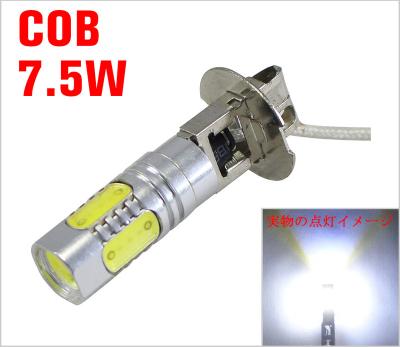 China Rear Light Super Bright H3-7.5W - COB LED Bulbs For Car Turn Signal Reverse And Brake Lights Adjustment 1500LM Car Led Car Lights for sale