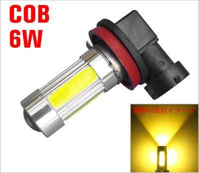 China Tcart H8 H1 H16 6W Car LED Lamp 12V Tail Light Brake Fog Turn Signal Light Bulbs 1156 High Power 12v White Yellow White Car Rear Light Tcart H8 H1 H16 6W Car Led Lamp for sale