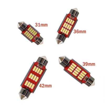 China Interior Light Led Car Light C5W LED Bulb Canbus Interior Reading Lamp Festoon 3030 31mm 36mm 39mm 41mm Festoon LED Car Interior Light for sale