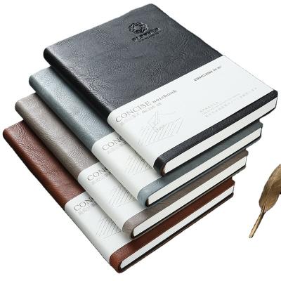 China Custom Leather Undated Organizer Hardcover Journal Planner Notebook for sale