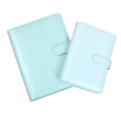 China Customized A5 Ring Binder Leather Hardcover Notebook for sale