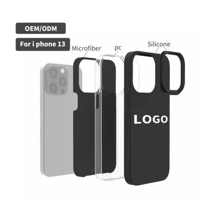 China Pure Black Soft Mobile Phone Liquid Silicone Shockproof New I Cover 13 Case For Mini Pro Max Phone 13 Phone Cases for sale