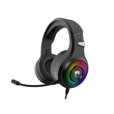 China Microphone Gamer RGB Light USB Music Computer Wired Gaming Headsets Earphone Earbuds PC Stereo Gaming Headset With MIC for sale