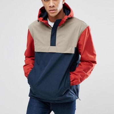 China Breathable Professional Streetwear Zipper Hoodie Anorak Top Jackets For Men for sale