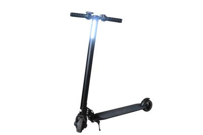 China 20-25km aluminum range per charge and voltage 24v foldable electric scooter for sale