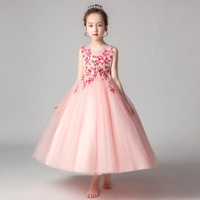 China Baby Party Dresses Little Girls Anti-Static Ball Gown Dresses Long Dresses Children For Girls Weddings CK2979 for sale