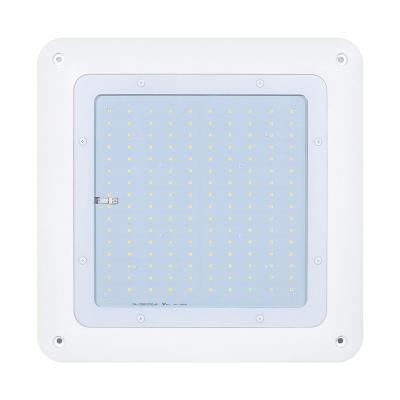 China Water Proof IP68 Recessed Or Hanging Outdoor Gas Station DLC Led Canopy Light for sale