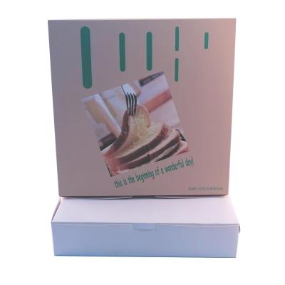 Κίνα Recycled Custom Disposable Logo Food Grade Square Easy To Take Popular Box Round Pizza Packaging Delivery Materials 12 Inches With Logo προς πώληση