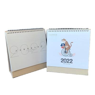 China Wholesale High End Table Calendar Fashion Spot Calendar With Logo Printed Calendar Table Calendar Customized Calendar Gift Box Packaging Desk for sale