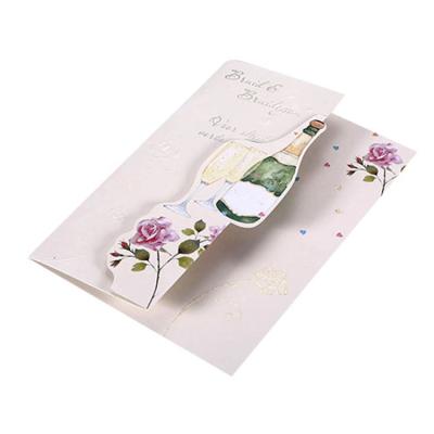 China Europe Low Order Quantity Custom Design Greeting Card Invitation Card Colorful Christmas Card for sale