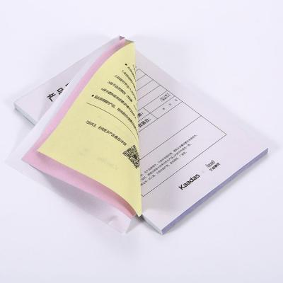 Κίνα Receipt of customer's requirement/customized invoice/warranty card for universal order registration three-color carbon paper receipt προς πώληση