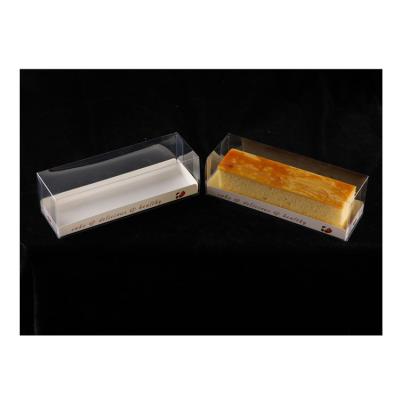 China Recyclable Custom Clear Packaging PET Transparent Plastic Box For Candy Cake for sale