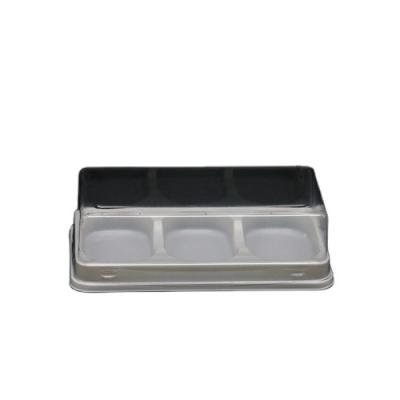 China Clear Plastic Disposable Package Recyclable Box Cake Bakery Food Container for sale