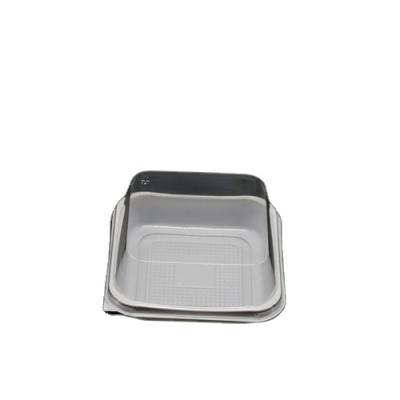 China Recyclable High Quality Plastic Pet Food Containers Dessert Cake Packaging Disposable Takeout Box for sale