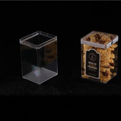 China Wholesale Recyclable Various Shaped Soft Clear Plastic Wedding Candy Packing Box / Clear Square Gift Box for sale