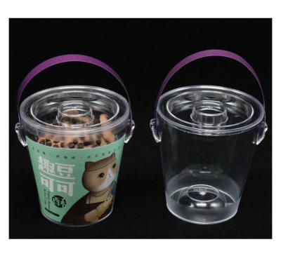 China Christmas Recyclable Disposable Transparent Craft Gift Plastic Cookie Box for sale