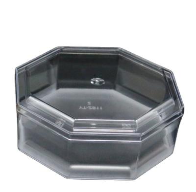 China Recycled Materials Hot Sale Food Storage Container Plastic Clear Food Box for sale