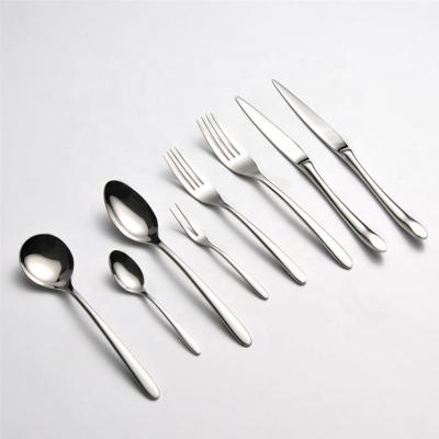 China Fashion Viable Hot Selling Luxury Design Popular 13 Pieces Mirror Stainless Steel Hand Forged Knife And Fork Flatware Cutlery Set for sale