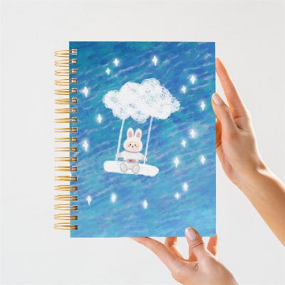 China Spiral Promotional Features Recycle Diary Material Note Stationery Eco-firendly Spiral Notebook for sale