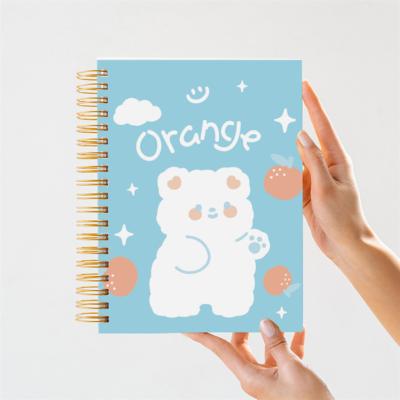 China Factory Hot Selling Exquisite Spiral Notebooks and Cute Diary Notebook for Kids Eco-Friendly Notebook for sale