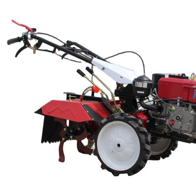 China Farms do four-wheel drive to drive the 176 diesel water-cooled microtiller for sale