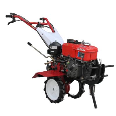 China Raises a small and portable two-drive water-cooled diesel micro-tiller for sale