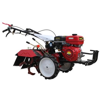 China Original Mini Farms 170 Four Wheel Drive Gasoline Cultivator Cultivator Rake Power Steering Tiller for sale