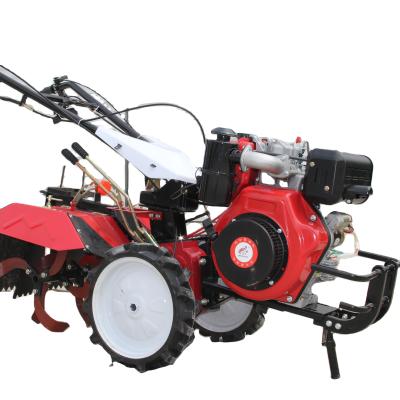 China Hotels 186 four wheel drive diesel air cooled tiller hand cultivator farm tools farm equipment cultivator agricultural machine for sale