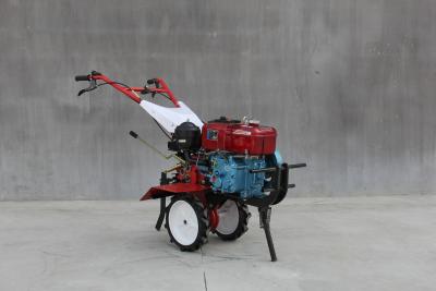 China Farms 176 Diesel Two-Drive Micro-Tiller Motor Drive Cultivator Cultivator Rake Water Cooled Weeder Tiller Rotary Spare Parts for sale