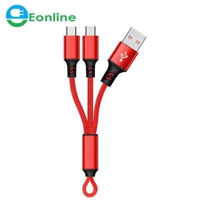 China HOT Camera 2 in 1 for X Key Ring Line Decoration Charging Cable of Se 8 7 6Plus for Samsung S7 S6 S5 S4 Key Chain USB Cable for sale