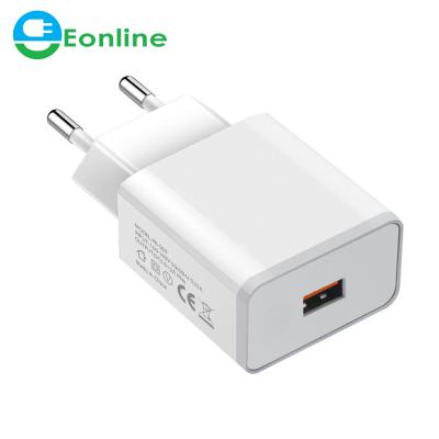 China 5V 2A USB Mobile Phone Charging Mobile Phone Charger EU USA Plug Wall USB Charger Adapter For iPhone Samsung Xiaomi Huawei for sale