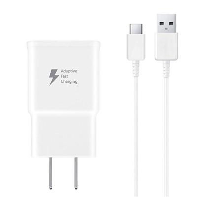 China 2021 USB-C Camera Cable for Samsung Galaxy S10/S8/S9+ Note8/Note9 2 in 1 Adaptive Fast Charging Wall Charger Kit for sale