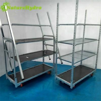 China Factory Plywood Flourish Danish Trolley Dutch Trolley for sale