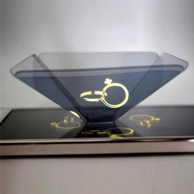 China Flexible 3D Hologram For Smartphone Holographic Projection 3D Advertising Gift for sale