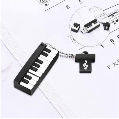 China Promotional Custom Usb Flash Drive Customized piano and guitar form pvc usb flash drive, usb flash drive for promotion for sale