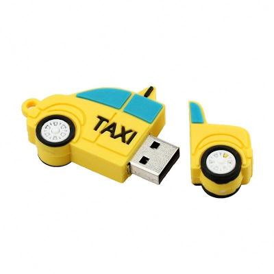 China Plastic Custom Make PVC USB Flash Drives Car Shape U Disk USB Flash Drive With Your Own Design for sale