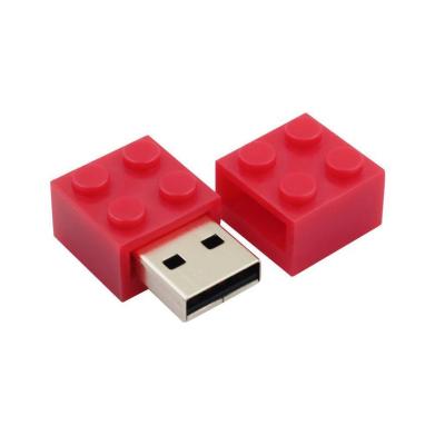 China Promotional Custom Logo Gift Promotional Flash Drive 2GB 4GB USB 2.0 Building Blocks Building Blocks USB Flash Drive for sale