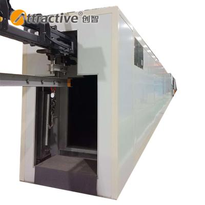 China sandblasting machine powder coating line for manufacturing stove and fire extinguisher according to customer needs for sale