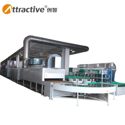 China small oven powder uv treatment coating production line for manufactured cookware according to customer needs for sale