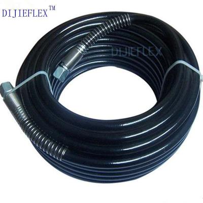 China Spray Hose Pin Stitched Anti Abrasion Polyurethane Thermoplastic High Pressure Paint Spray Hose for sale