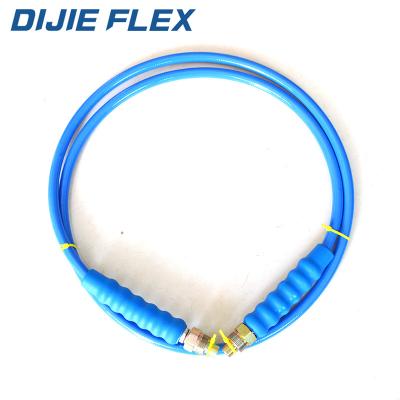 China Ultra High Pressure Hydraulic 3/4 Inch Flexible Air Compressor Hose Water Jack Hose for sale