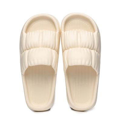 China Light Weight Internet celebrity petals slippers women's summer indoor household couple bathroom bath non-slip EVA sandals for sale